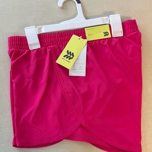 NWT XL Girls All in Motion Pink Run Shorts
